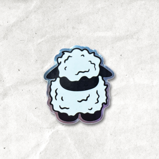 Purlwise Coffee Mascot Sticker